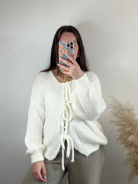 Gilet Solange Blanc